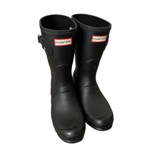 Hunter Women’s Original Short Boot Matte Black